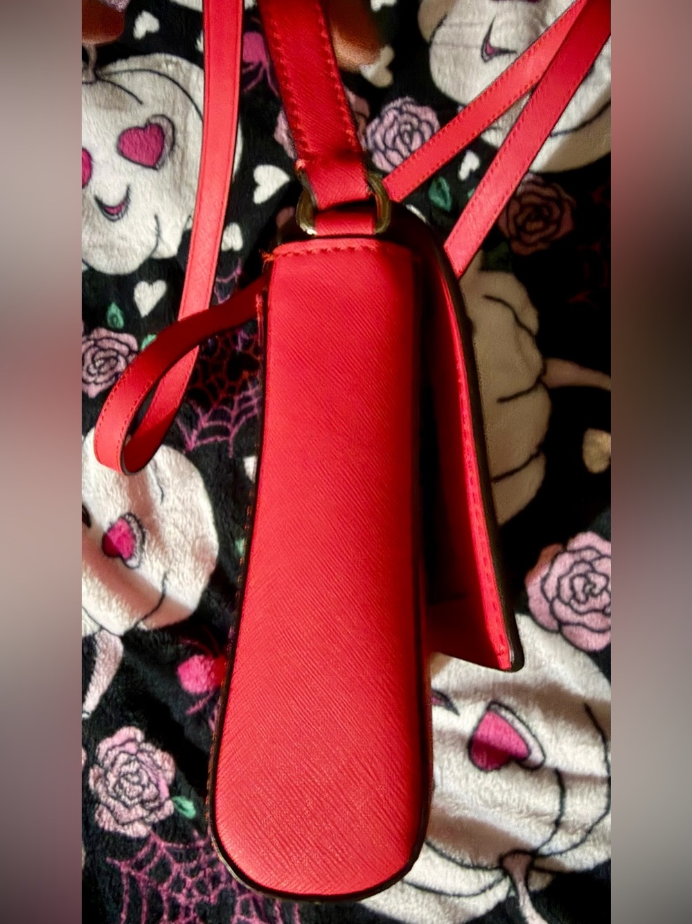 Kate Spade Hot Pink Saffiano Leather Crossbody Bag LIKE NEW - Picture 4 of 16
